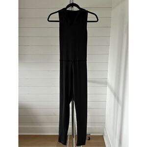 One-piece open back hooded‎ bodysuit size medium